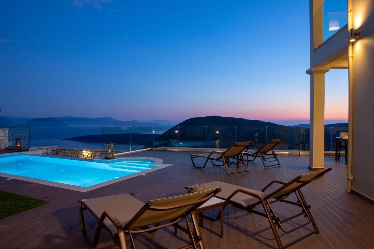 Heavenly Heights Villas By Kb Hospitality Evgiros Exterior foto