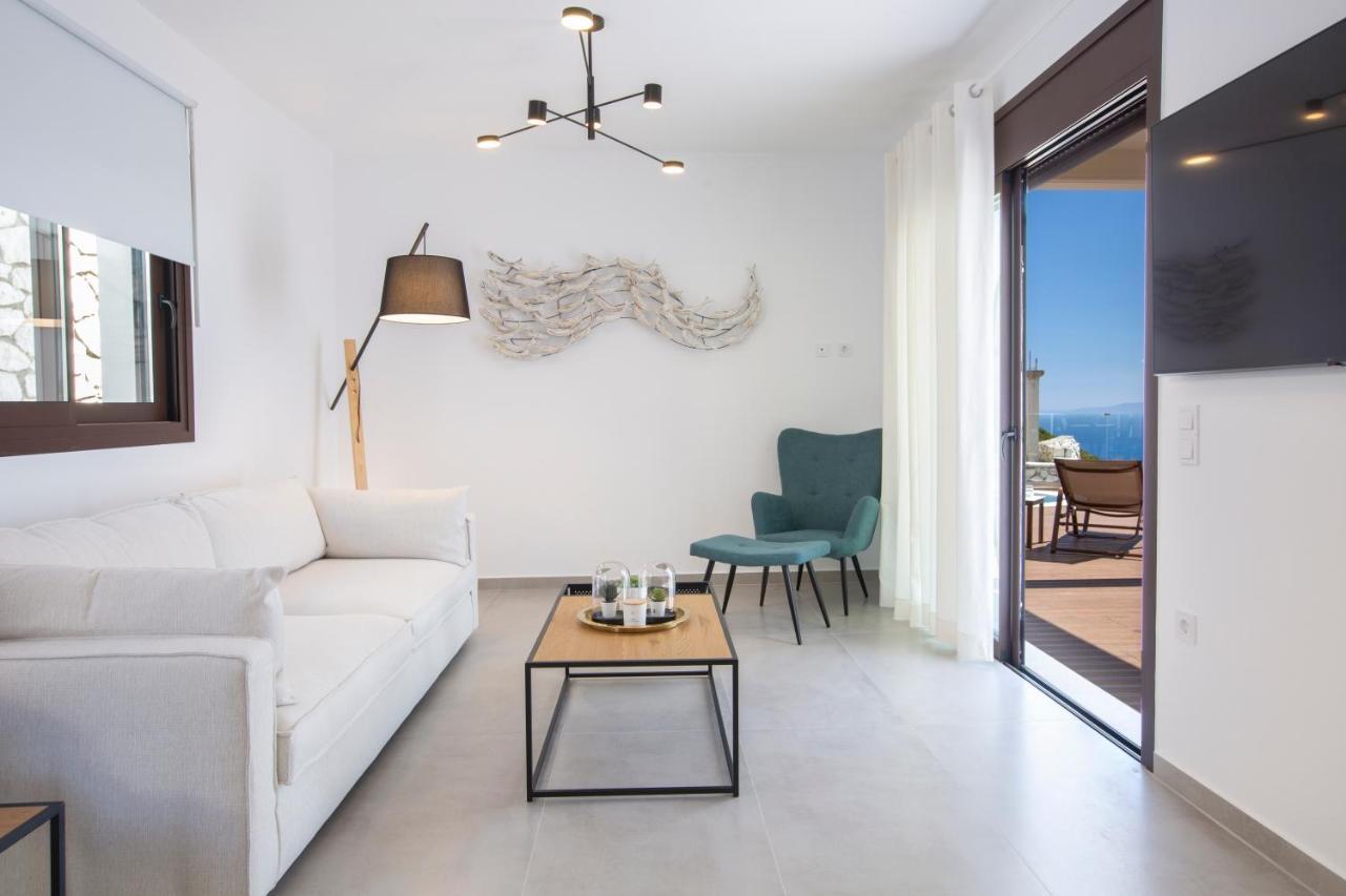 Heavenly Heights Villas By Kb Hospitality Evgiros Exterior foto