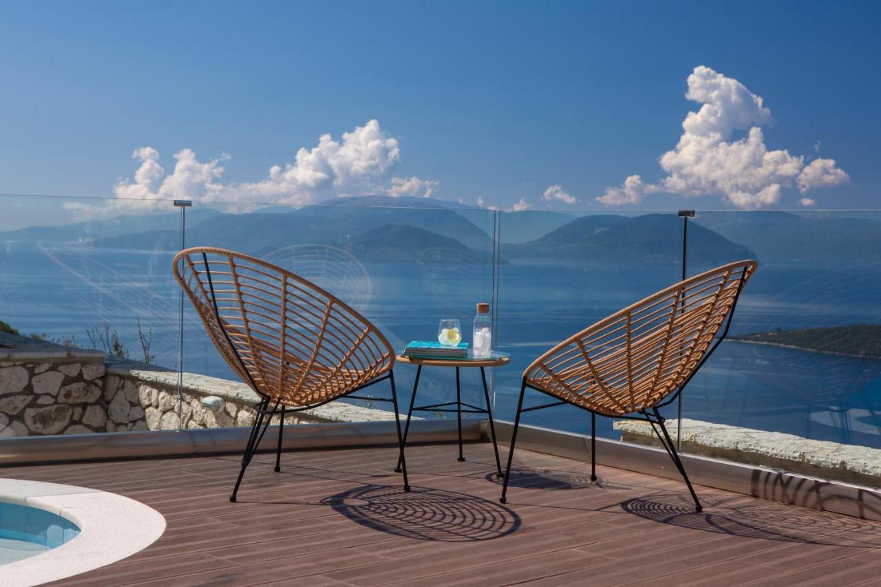 Heavenly Heights Villas By Kb Hospitality Evgiros Exterior foto