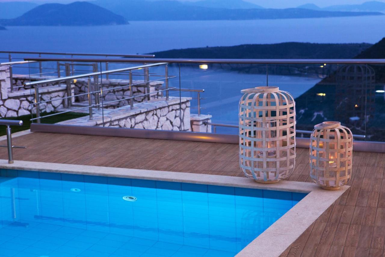 Heavenly Heights Villas By Kb Hospitality Evgiros Exterior foto